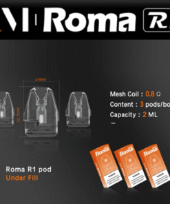 Roma R1 空倉 一組3個 2ml容量 防漏設計 小蠻牛主機通用 711