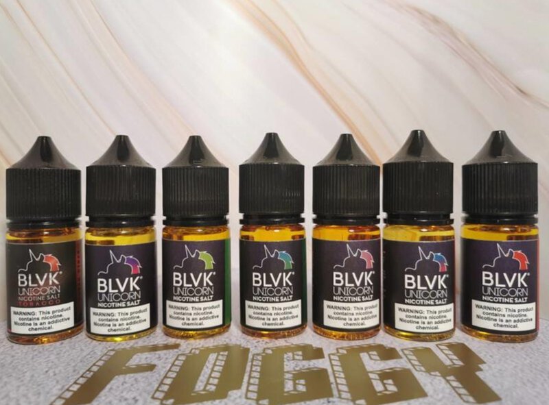 【60ml大煙油】美國BLVK 煙 油 獨角獸 3mg 電子菸油蒸氣 台灣電子煙批發 711到付 2 BLVK 煙 油