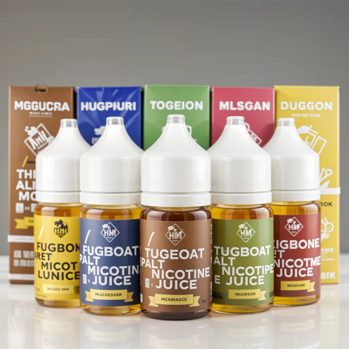 新拖船 煙 油/TUGBOAT鹽尼古丁煙油30ml – 50mg小煙煙液 4 TUGBOAT 小煙煙油