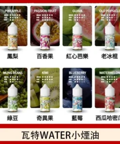 WATER煙油 瓦特系列菸油 小煙煙油 30ml/30mg 711到付 15 瓦特煙油
