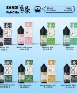 日本進口 SANDI FANCHA 梵茶菸油 30ML /35MG 小煙油